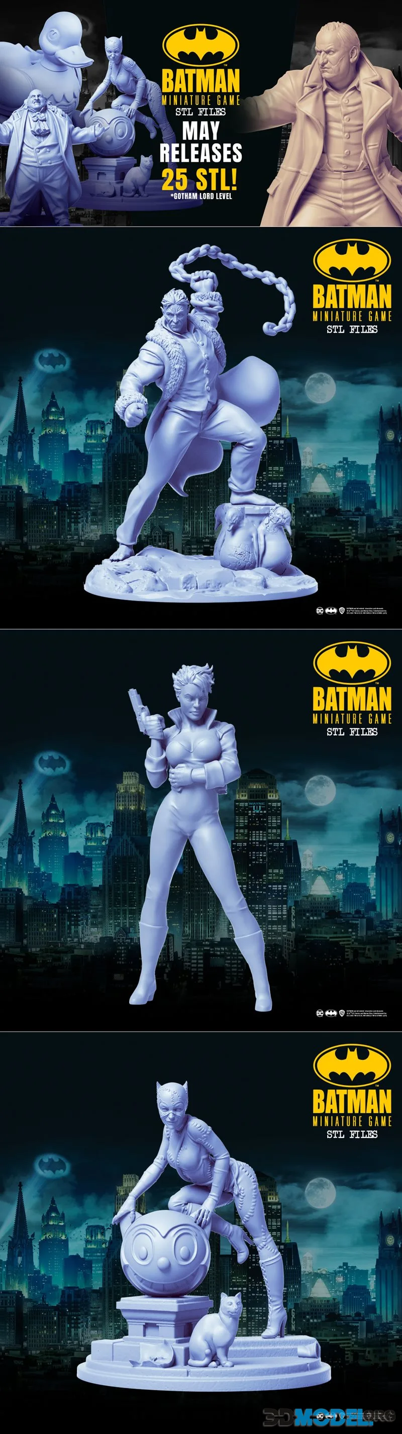 Knight Models – Batman Miniatures Game May 2026 – Printable