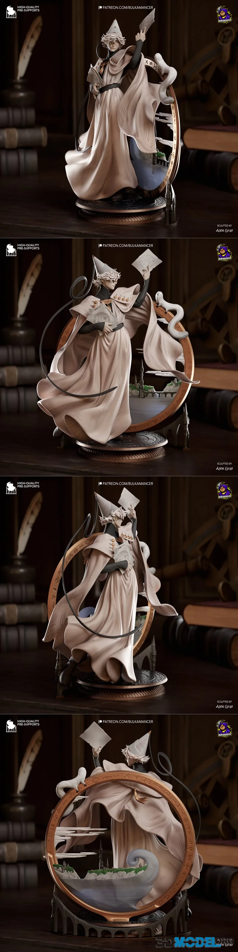 Bulkamancer Sculpts - Qifrey – Printable