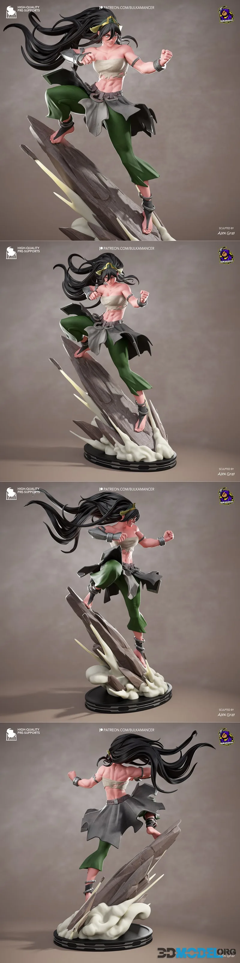 Bulkamancer Sculpts - Toph – Printable