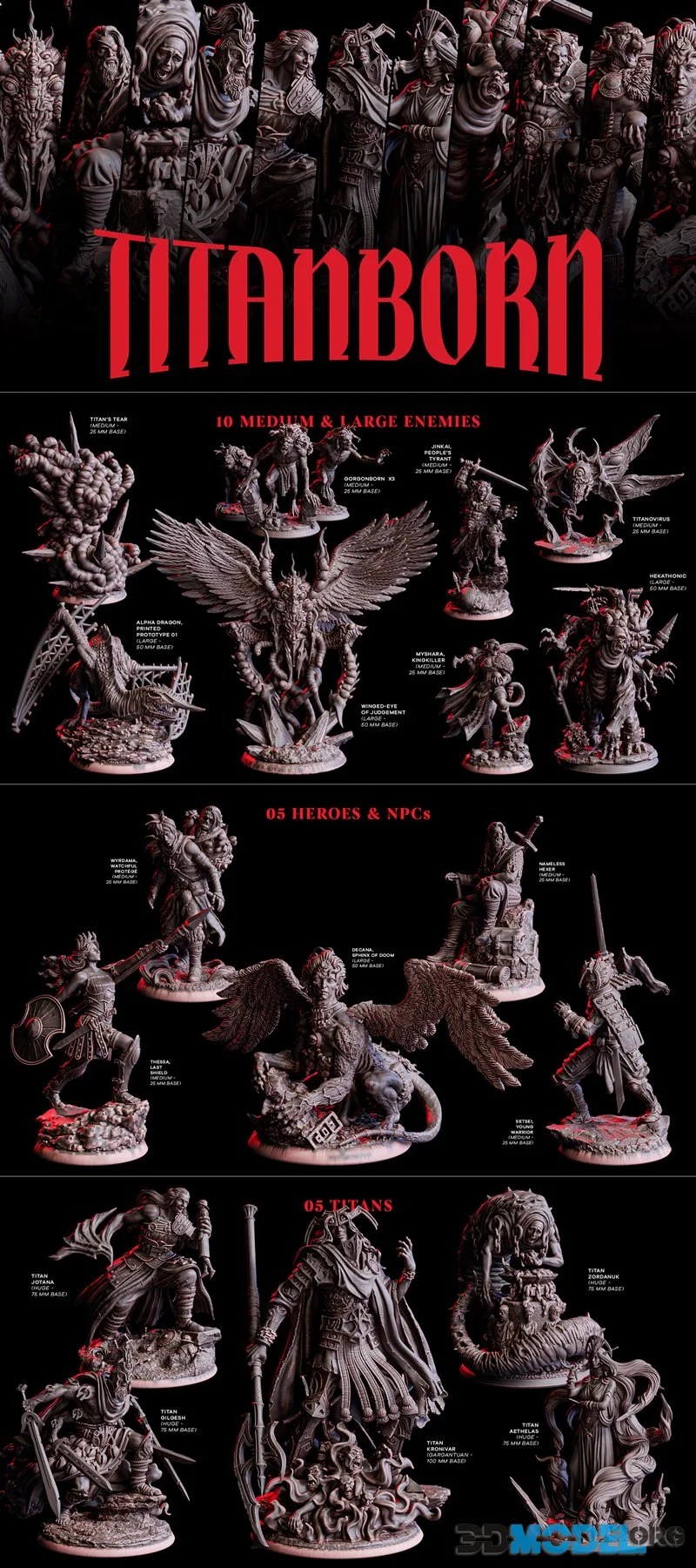 Flesh of Gods - Titanborn July 2026 – Printable