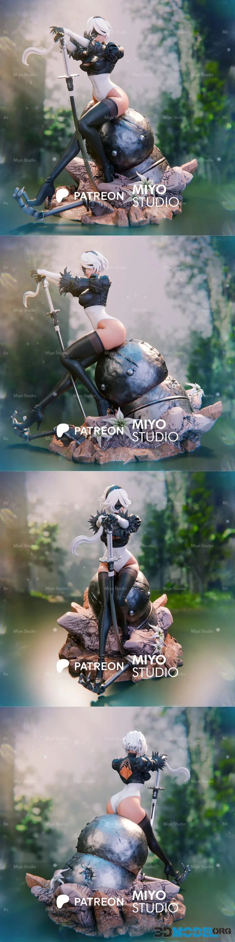Miyo Studio - 2B Nier Automata – Printable