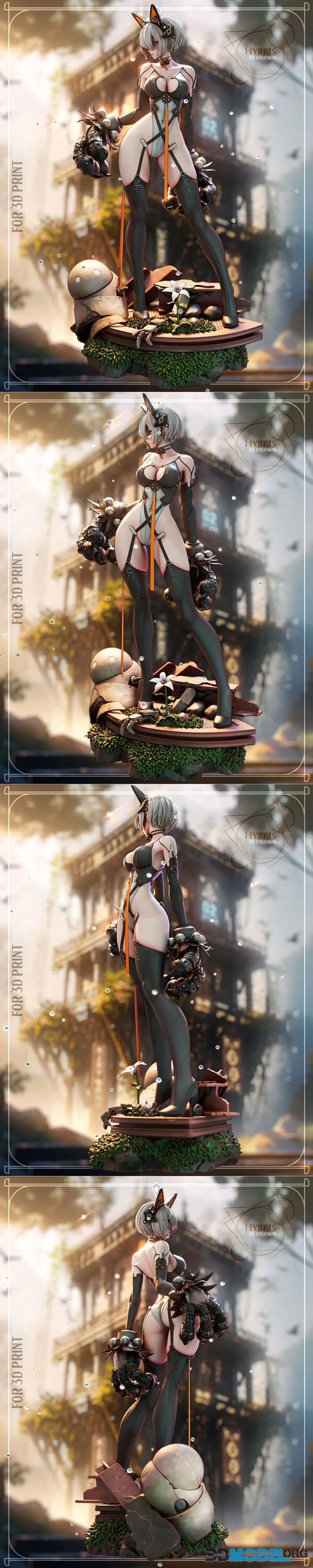 Hybris Studios - Nier - Mecha 2B – Printable