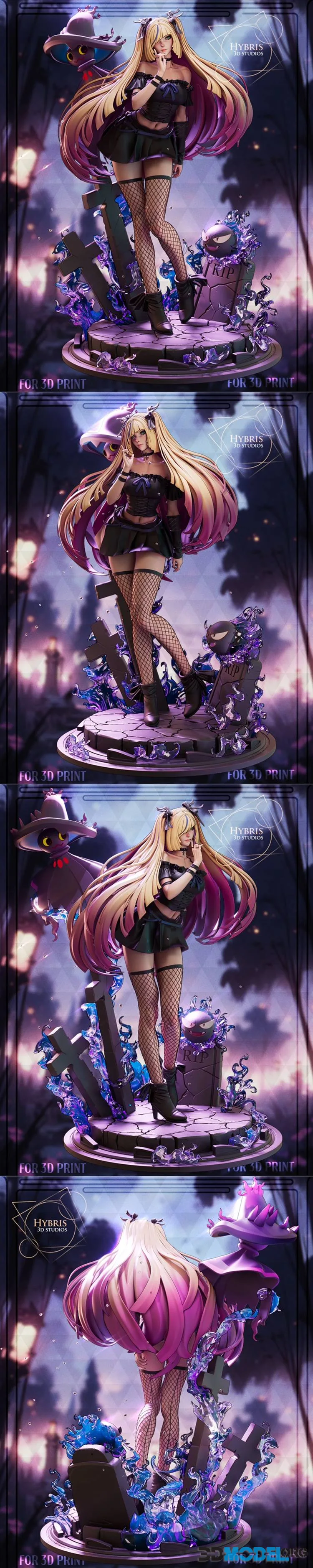 Hybris Studios - Pokemon - Dark Lusamine – Printable