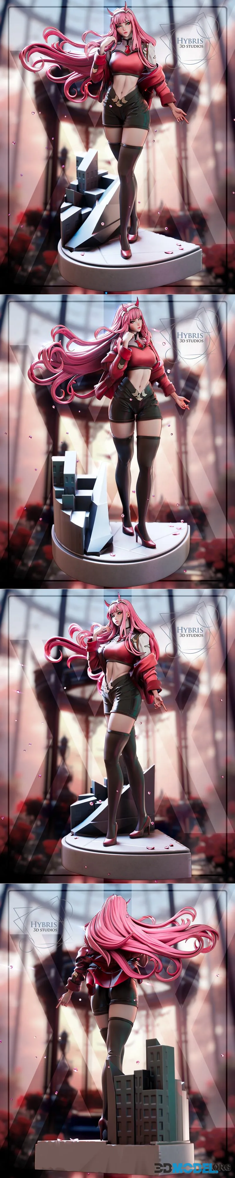 Hybris Studios - Darling in the Franxx - Zero Two – Printable