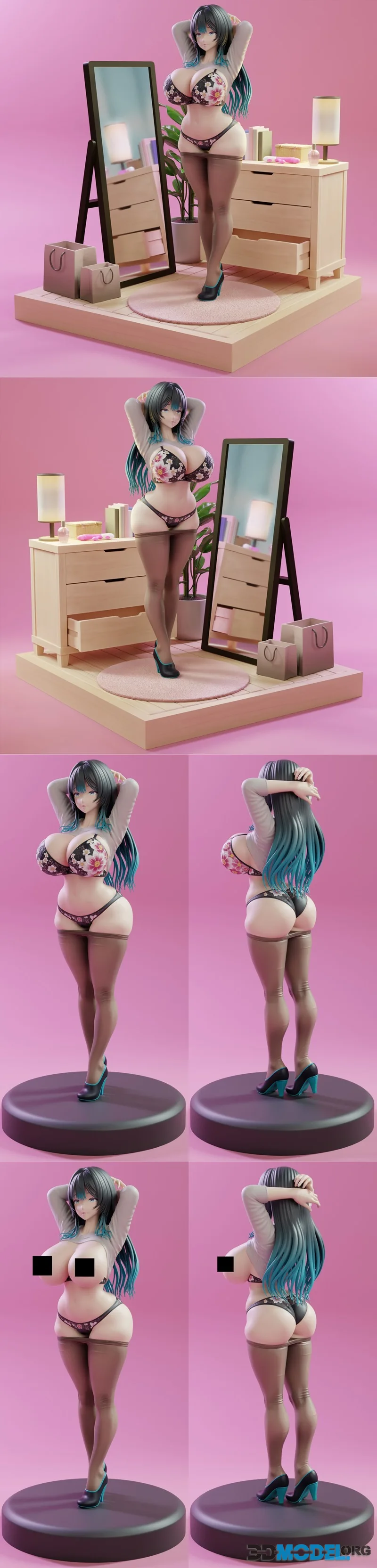 KiTNo - Ayane OC – Printable