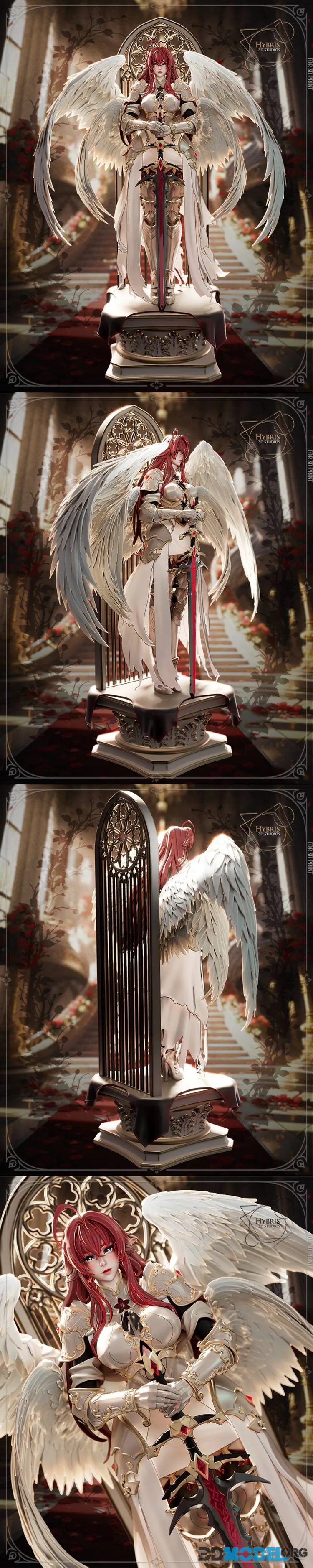 Hybris Studios - Archangel Rias - High School DxD – Printable
