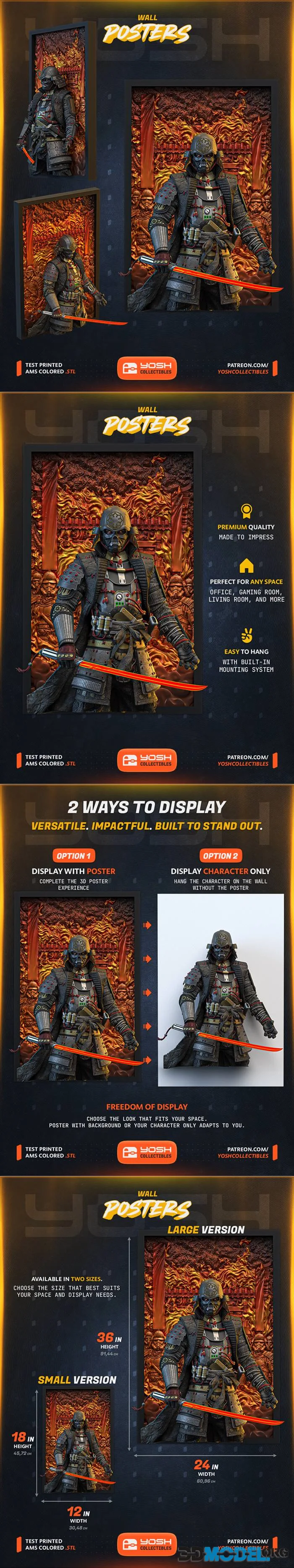 Yosh Studios - Sengoku Vader Poster – Printable
