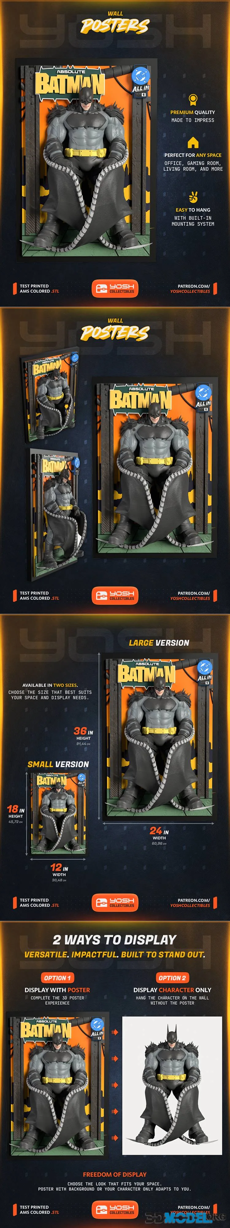 Yosh Studios - Absolute Batman Poster 1st Printing – Printable