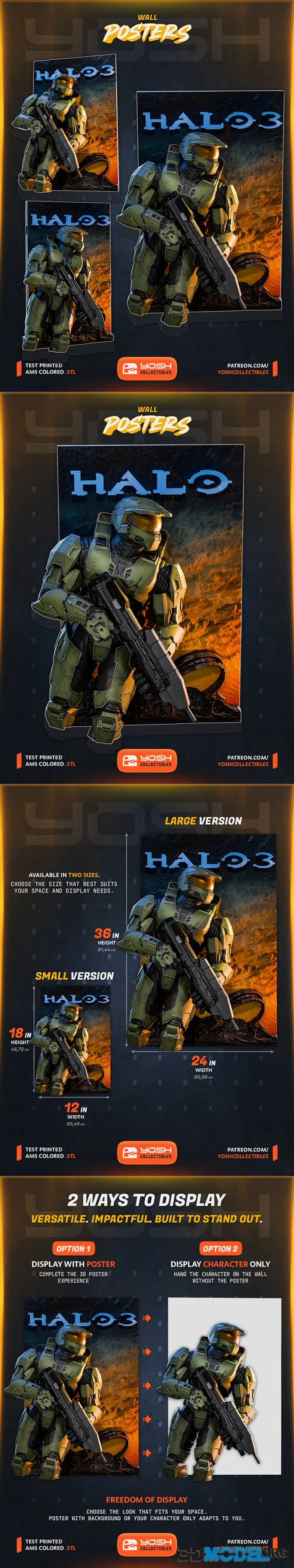Yosh Studios - Halo 3 Poster – Printable