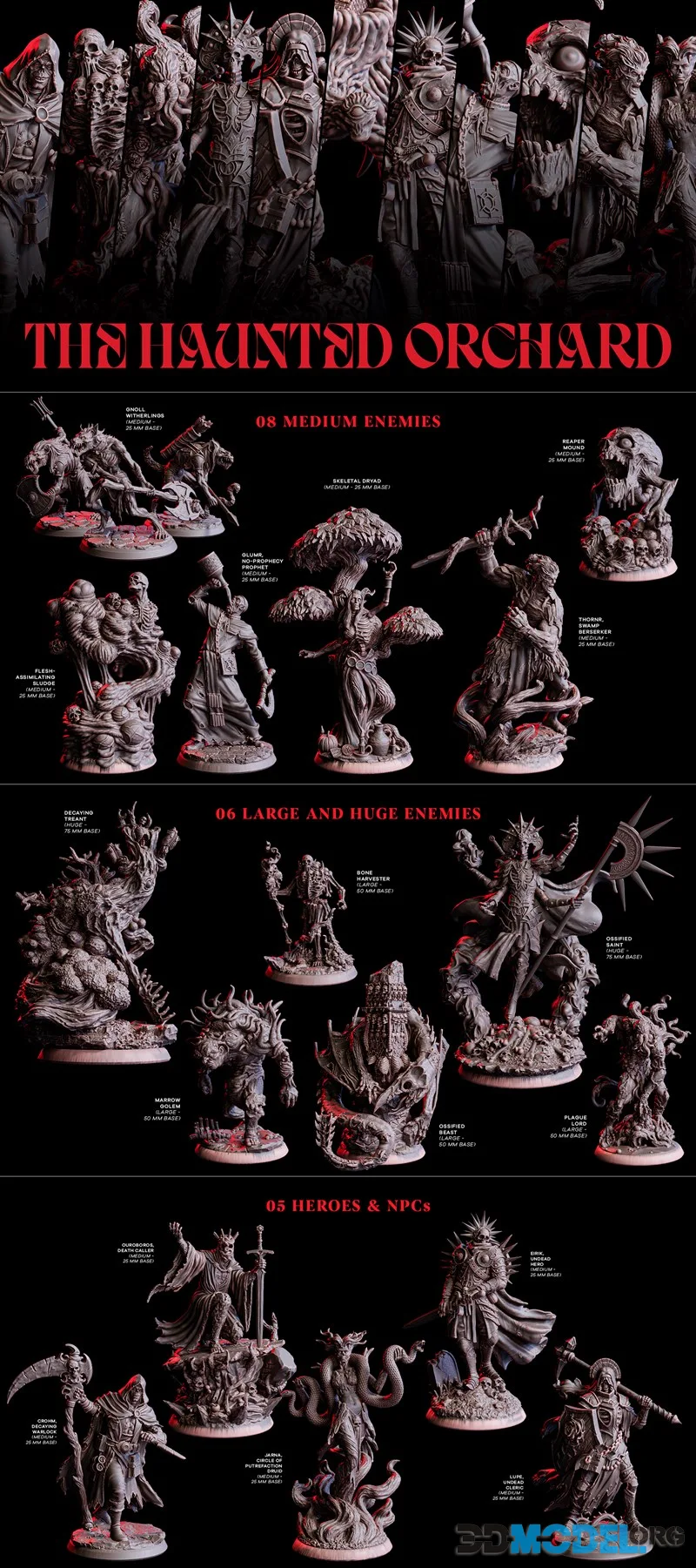 Flesh of Gods - The Haunted Orchard April 2026 – Printable