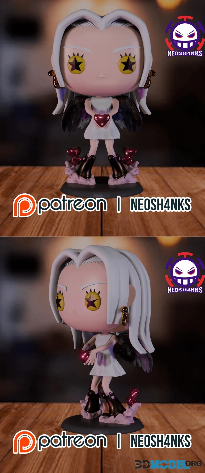 Seraphim Snake Funko style – Printable