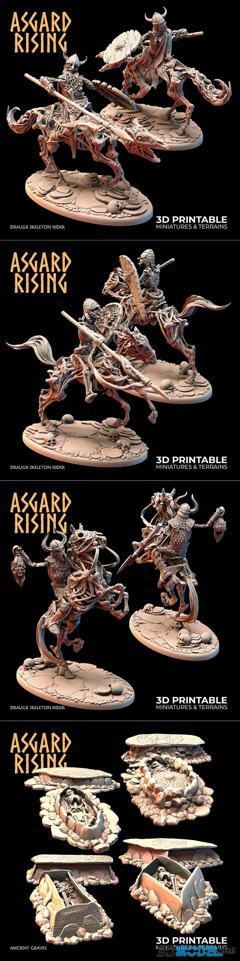 Asgard Rising Miniatures May 2026 – Printable