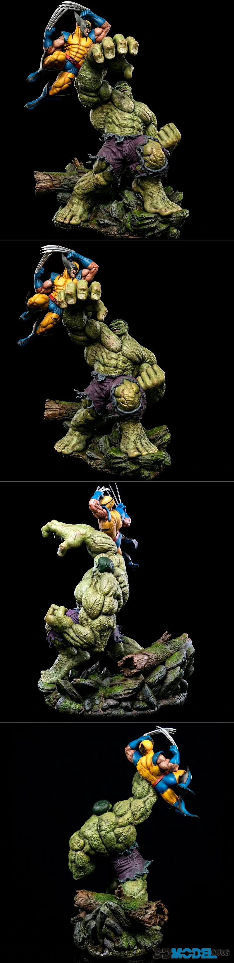 Black Owl Customs - Hulk vs Wolverine – Printable