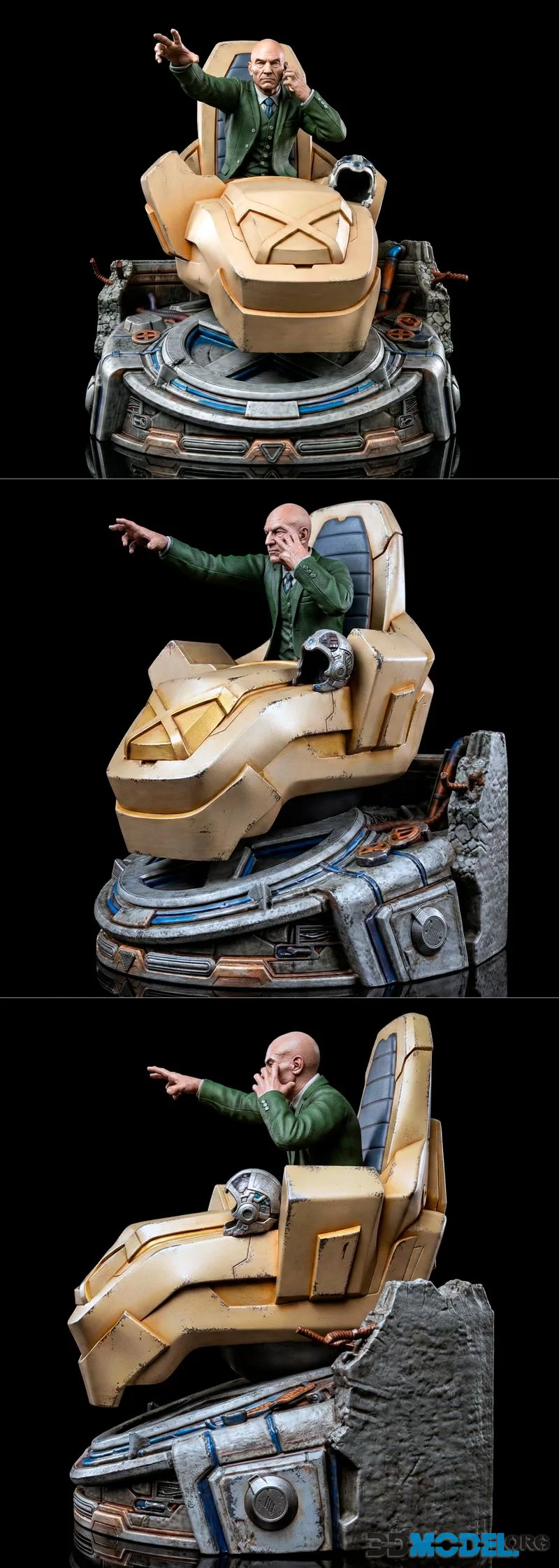 Black Owl Customs - Professor Xavier 90 – Printable