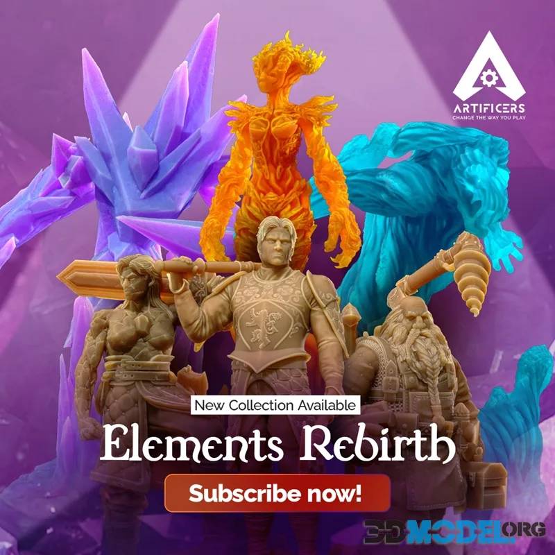 Artificers Minis June 2026 – Printable