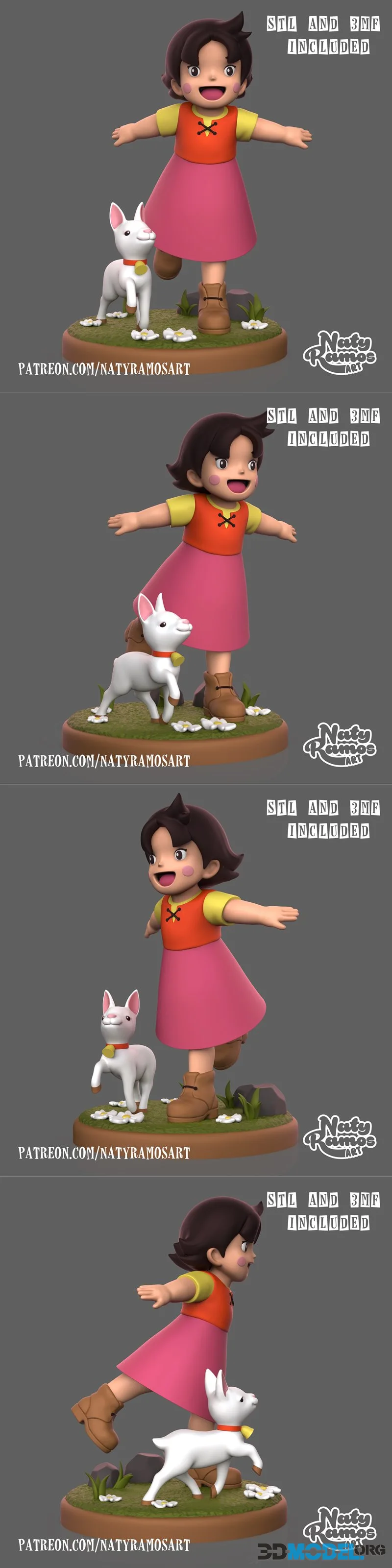 Naty Ramos Art - Heidi – Printable