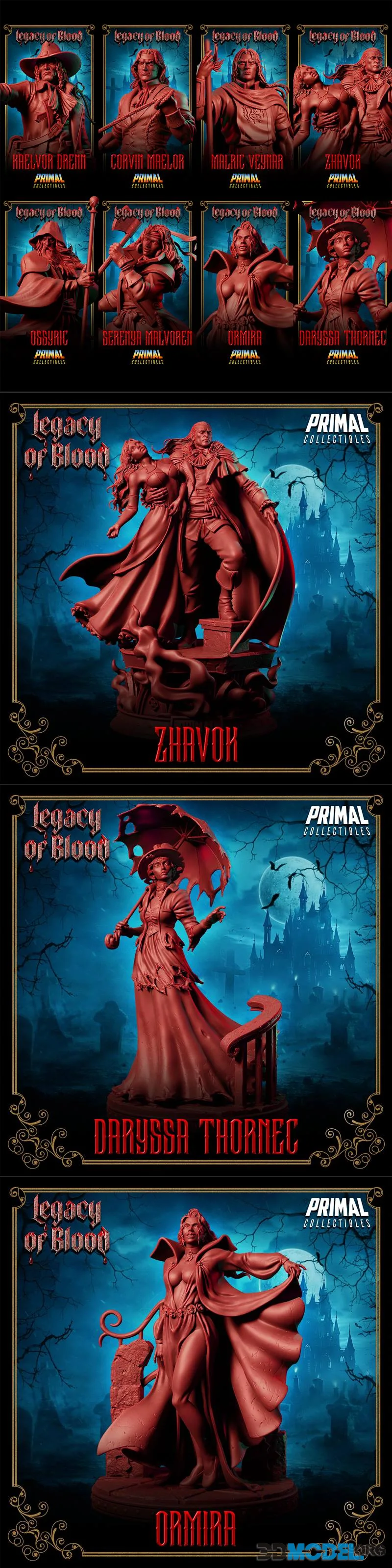 PRIMAL Collectibles October 2025 – Printable