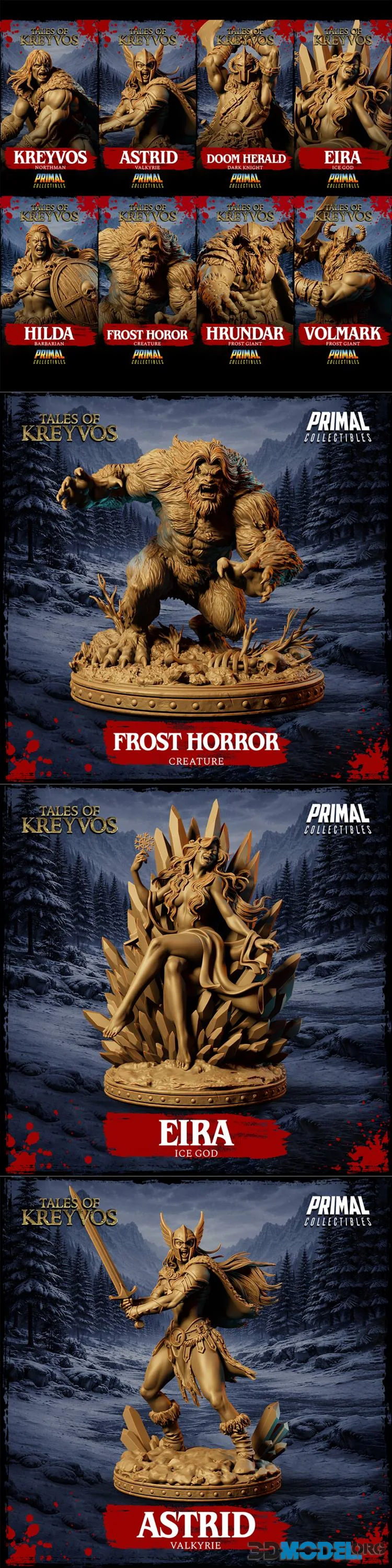 PRIMAL Collectibles May 2026 – Printable