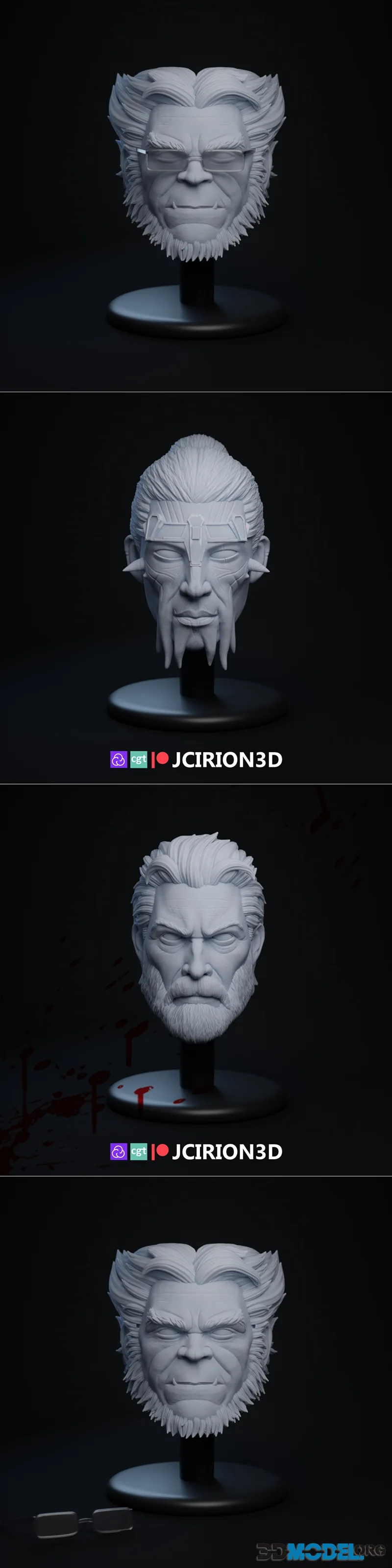 JCIRION3D - Tenebrae and OmniMan and Beast – Printable