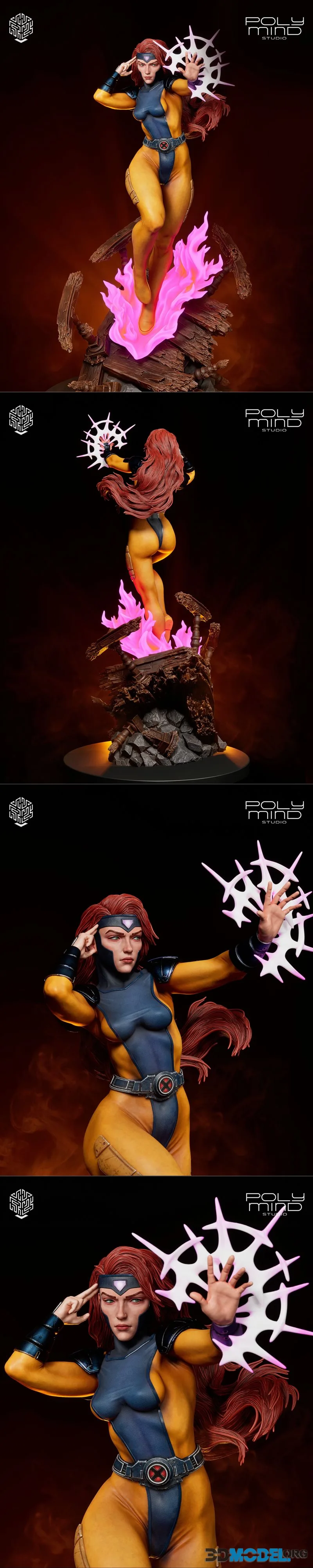 PolyMind Studio - Jean Grey – Printable