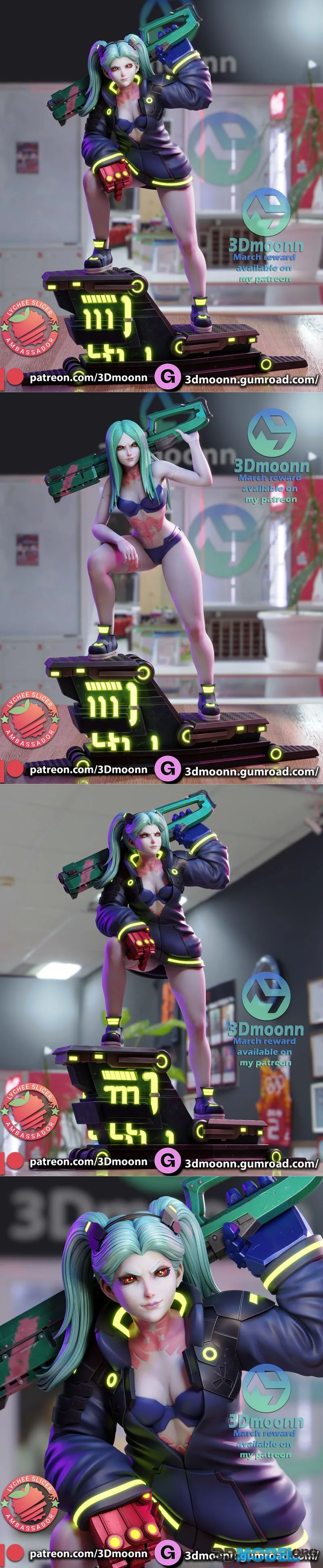 3DMoonn - Rebecca – Printable
