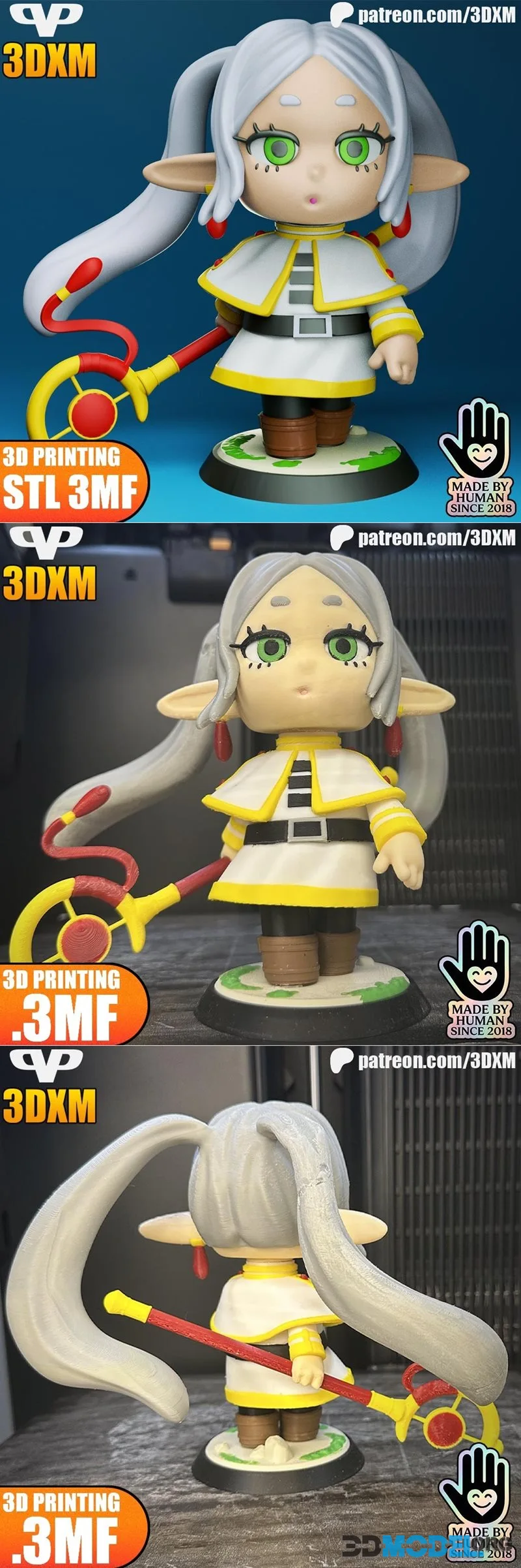 3DXM - Frieren Chibi – Printable