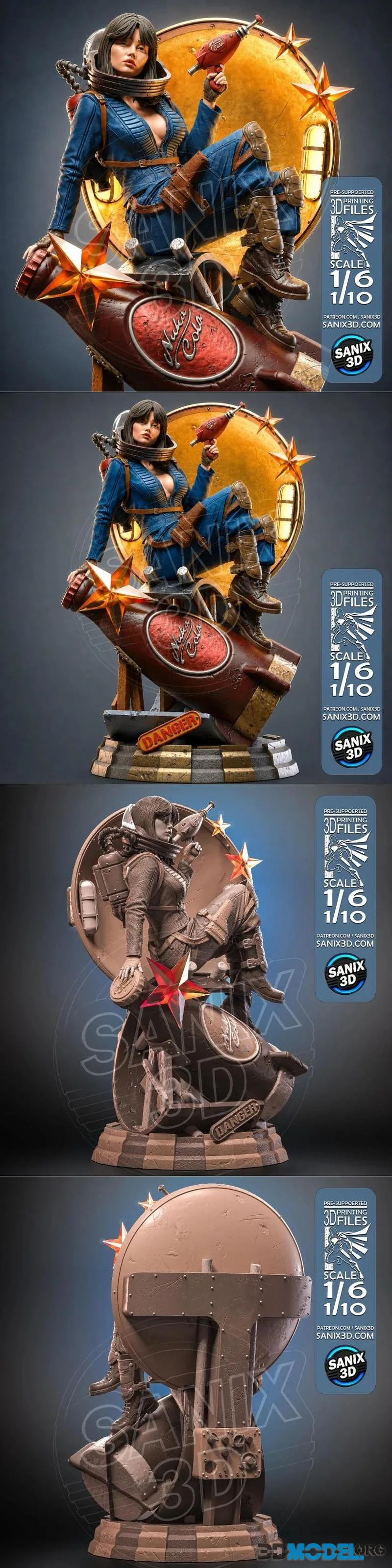 Sanix - Lucy (Nuka Girl) – Printable