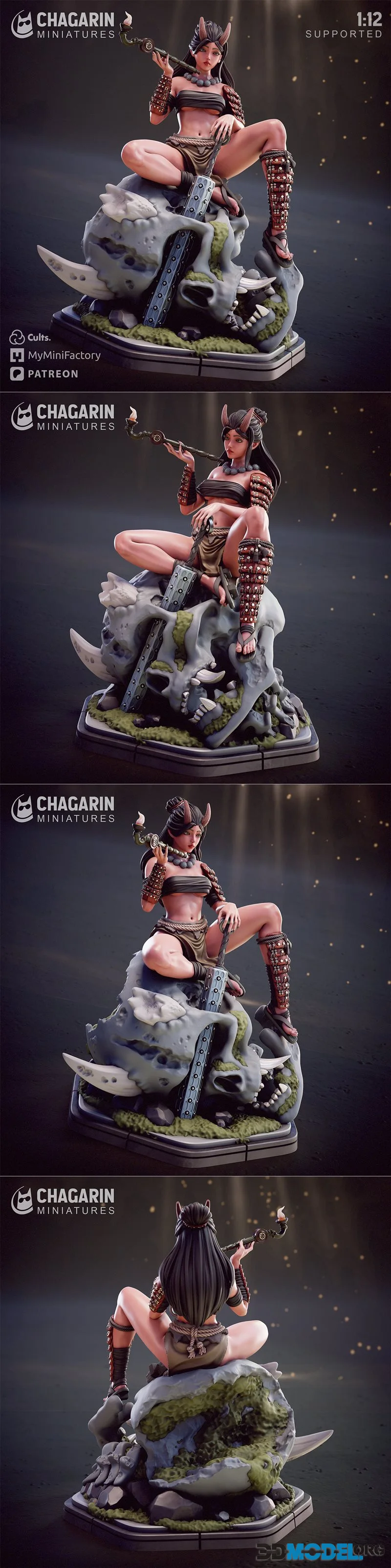Chagarin - Young Oni - Sayuri / A – Printable