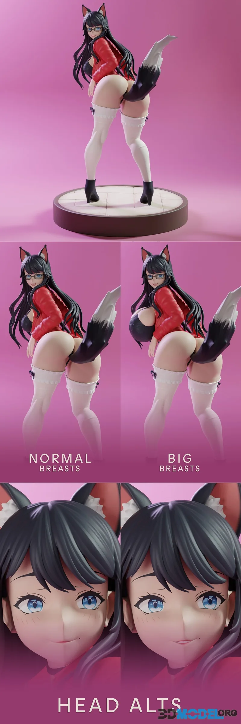 KitNo - Cat Girl Cosplay – Printable