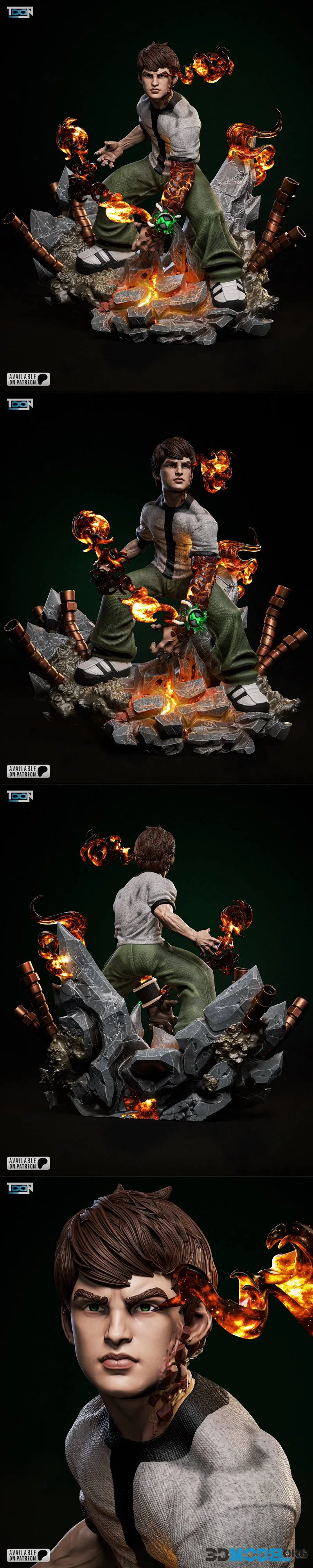 Toon Studios - Ben Ten – Printable