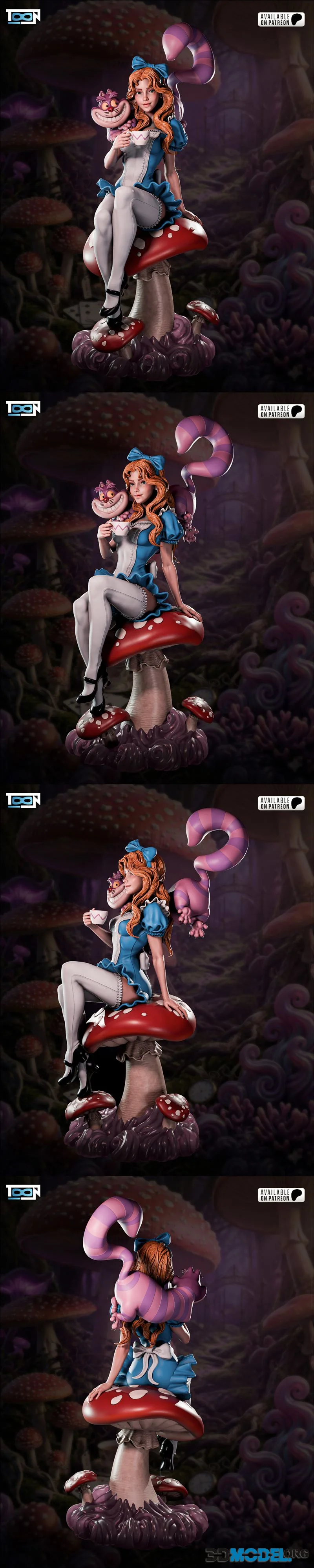 Toon Studios - Alice in Wonderland – Printable