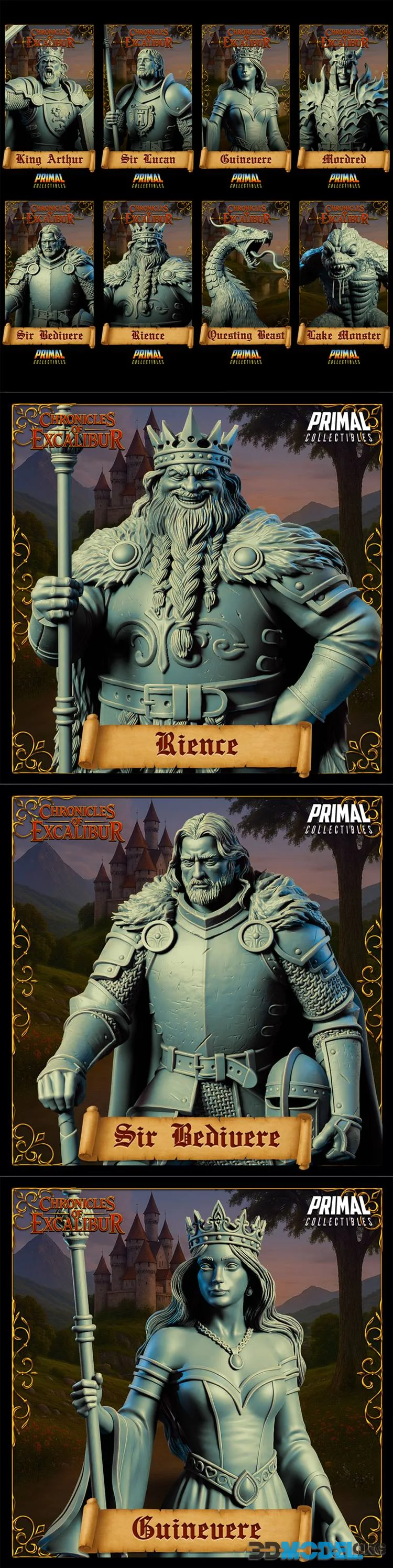 PRIMAL Collectibles April 2026 – Printable