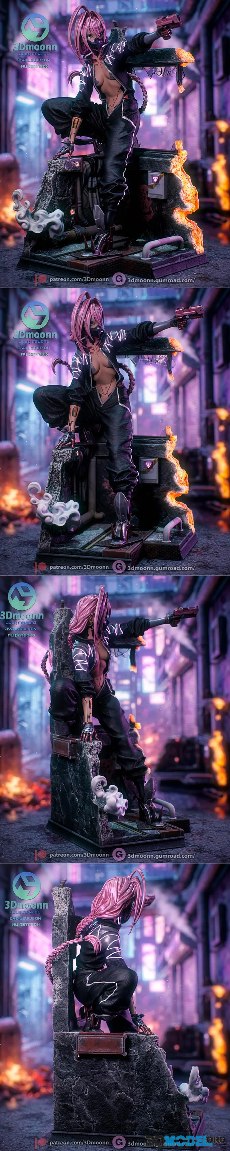 3Dmoonn - Cyberpunk Edgerunners - Talia Yang – Printable