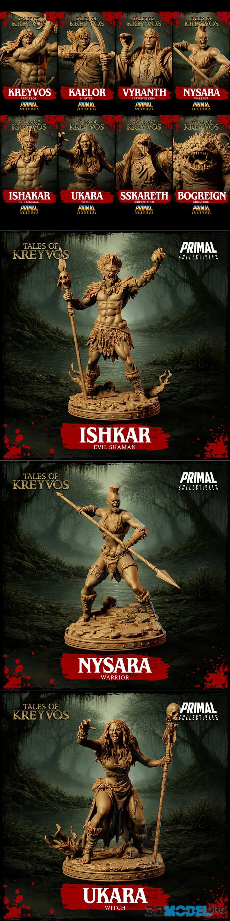 PRIMAL Collectibles June 2026 – Printable