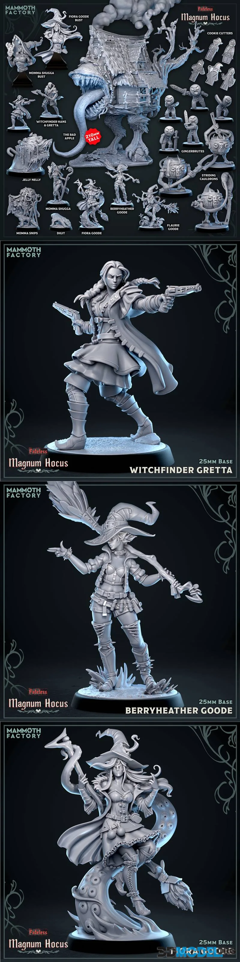 Mammoth Factory Miniatures May 2026 – Printable