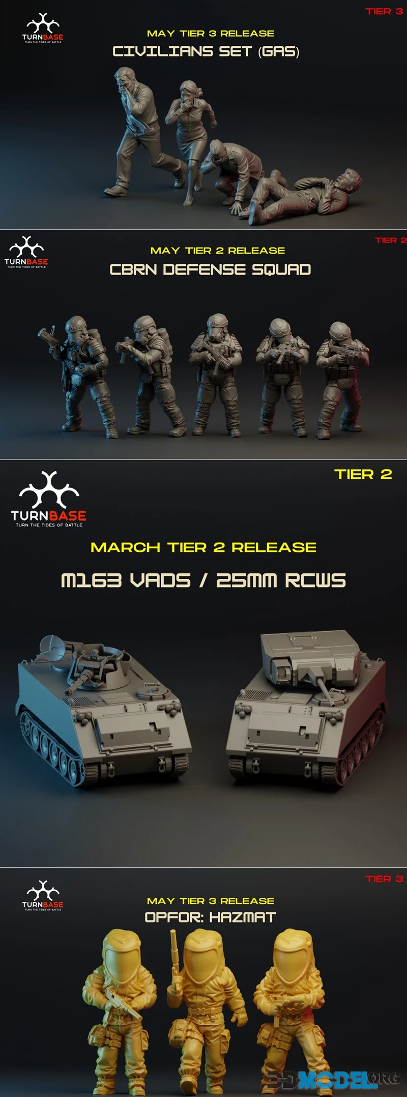 TurnBase Miniatures May 2026 – Printable