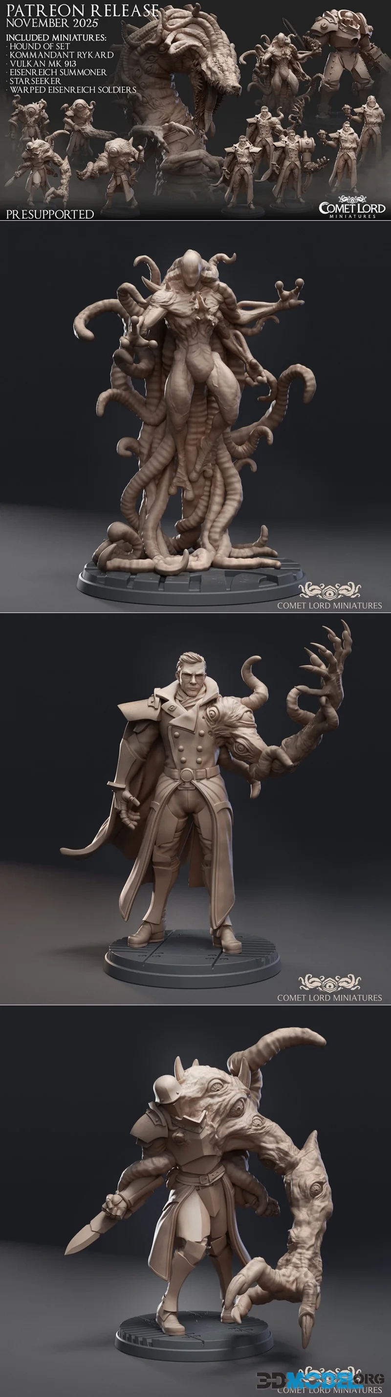 Comet Lord Miniatures November 2025 – Printable