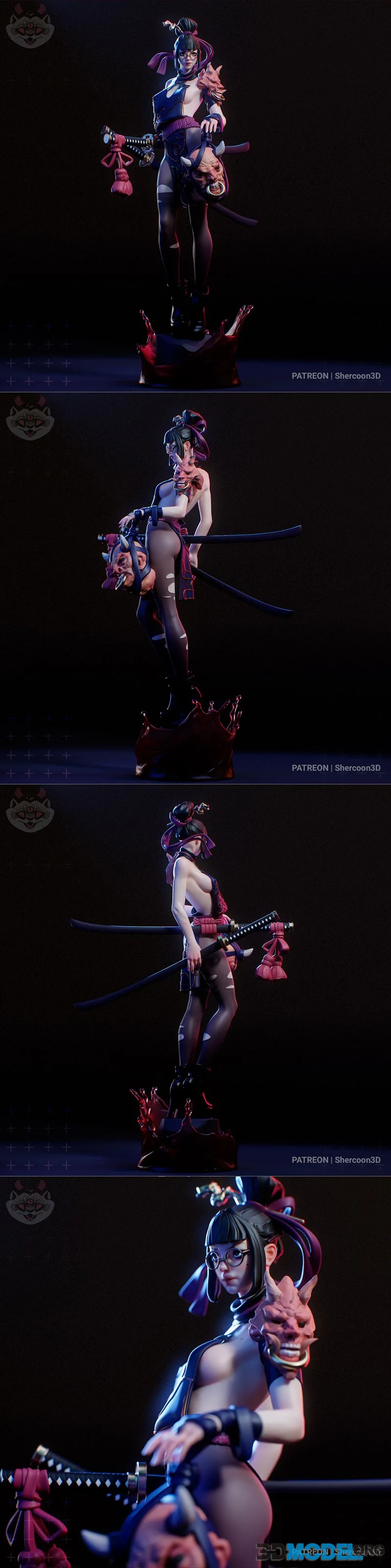 SherCoon 3D - Akari – Printable
