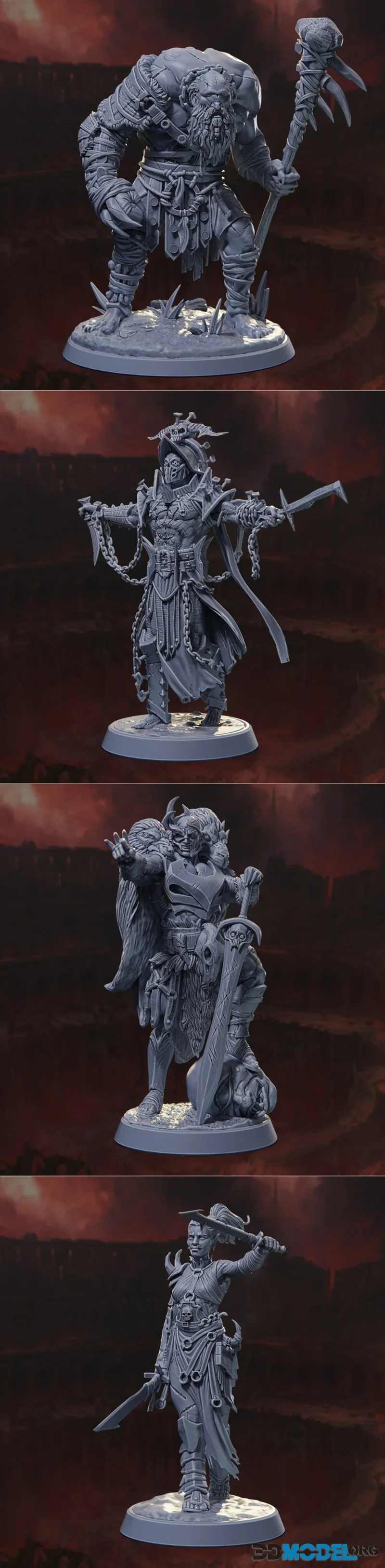 Claymore Miniatures June 2026 – Printable