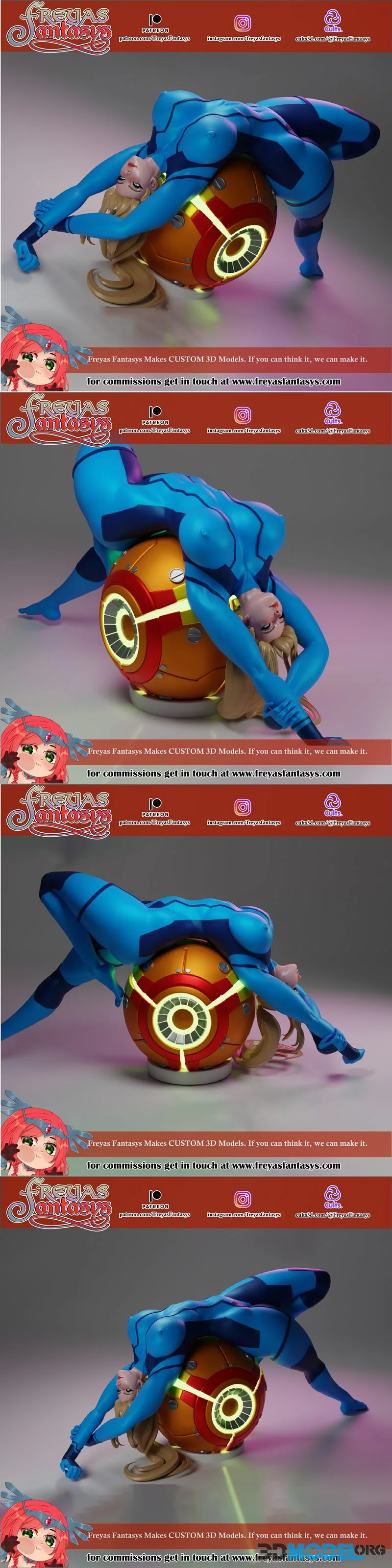 Freyas Fantasys - Samus – Printable