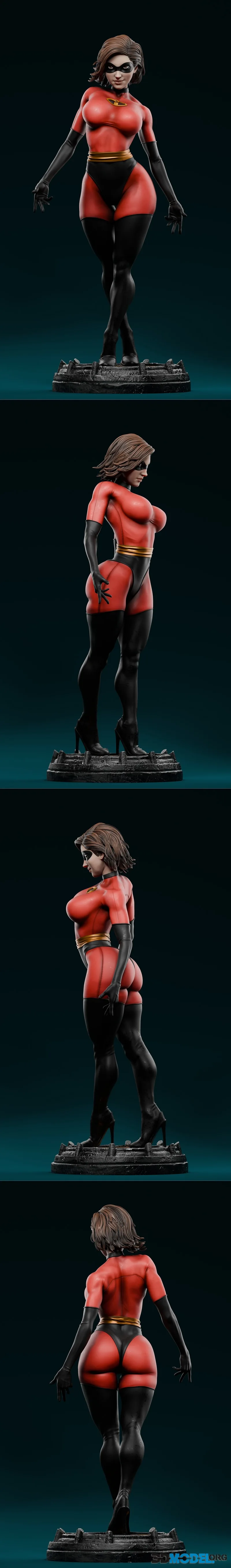 Toon Studios - Elastic Girl – Printable