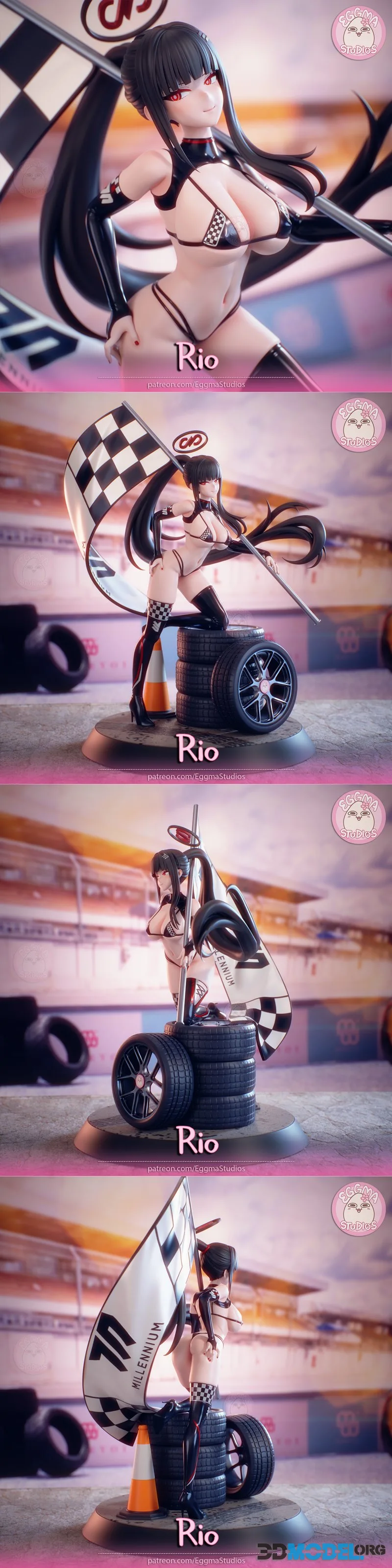 EggmaStudios - Racing Rio – Printable