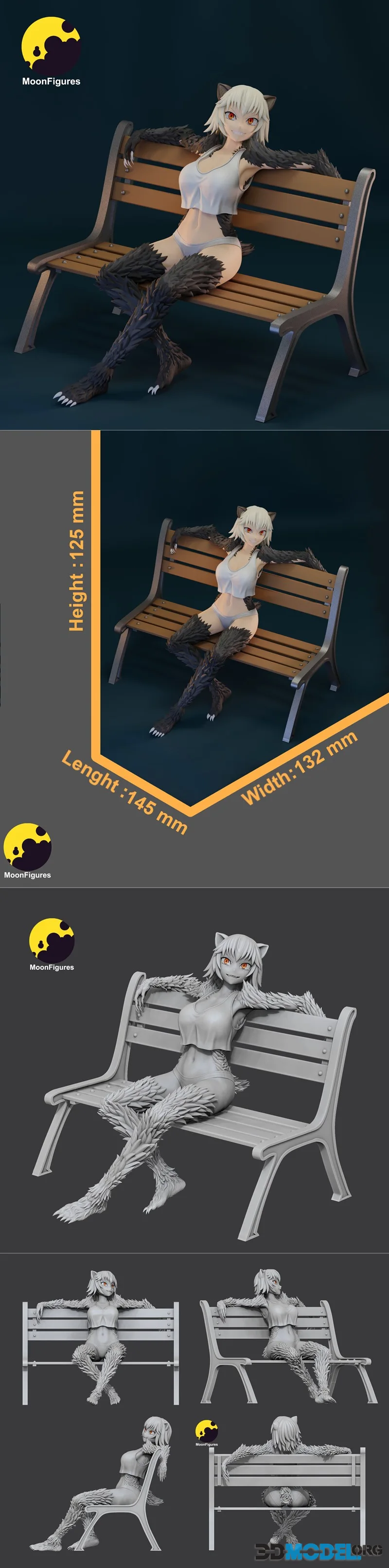 MoonFigures - Hitomi Uzaki – Printable