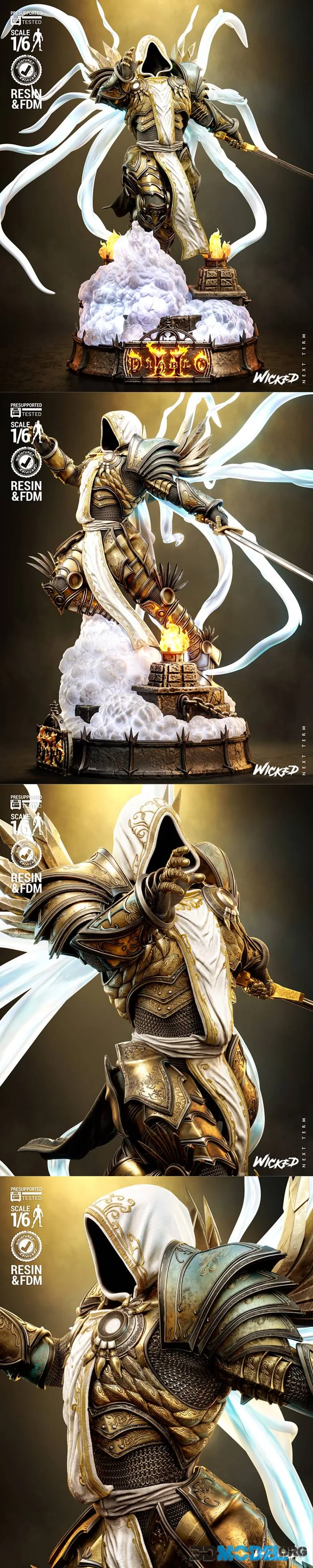 Wicked - Tyrael Sculpture – Printable