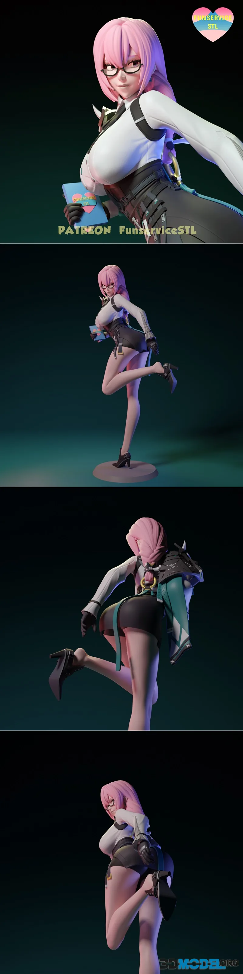 Funservice - Yanagi from Zenless Zone Zero – Printable
