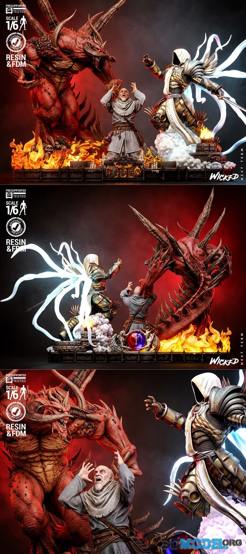 Wicked - Diablo Diorama – Printable