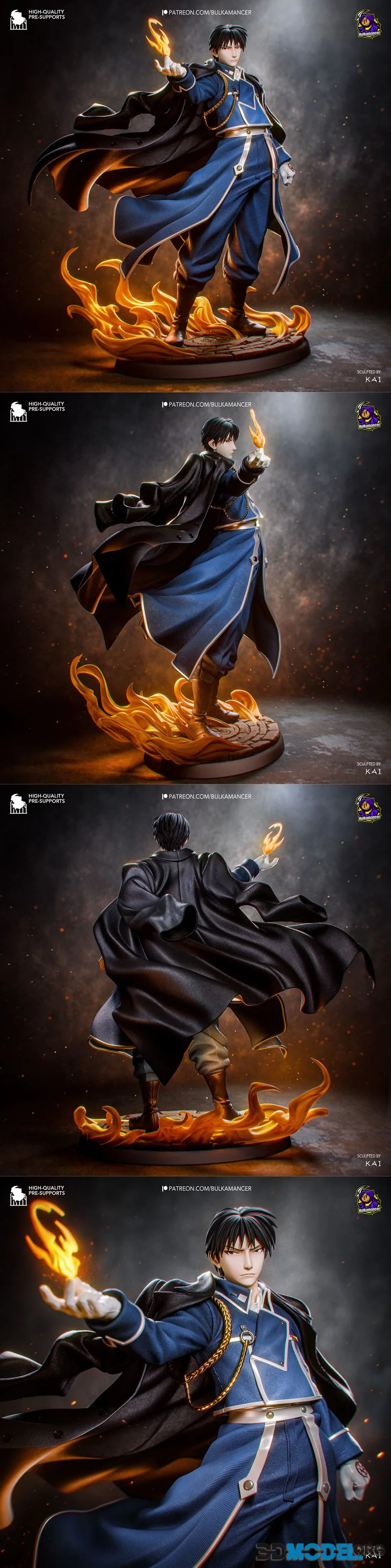 Bulkamancer Sculpts - Roy Mustang – Printable