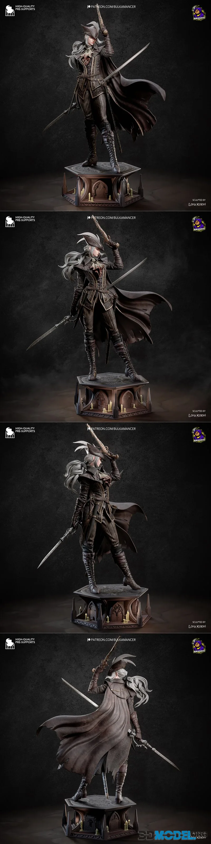 Bulkamancer Sculpts - Lady Maria – Printable