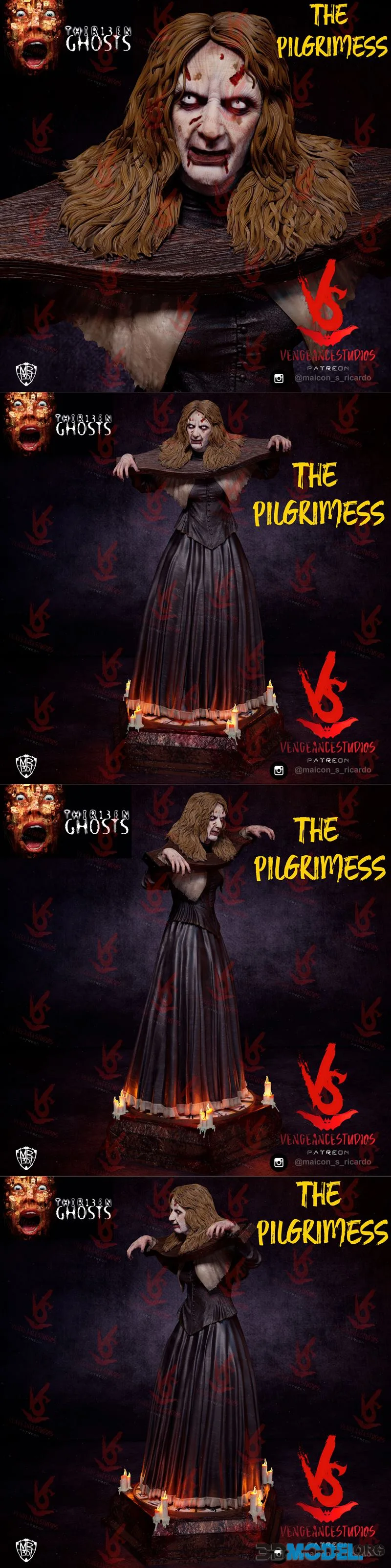 VS3D - The Pilgrimess – Printable