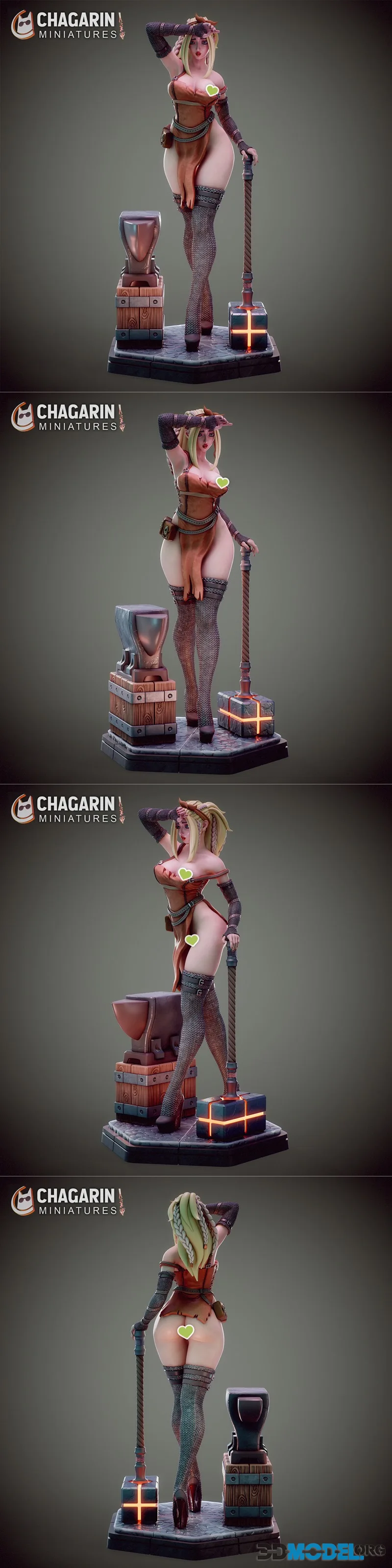 Chagarin - Hilda - Lady Blacksmith / A – Printable